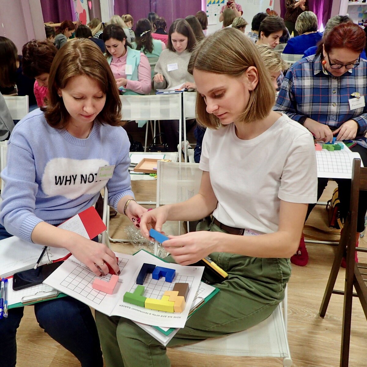 Вариант игры с кубиками "Катамино"