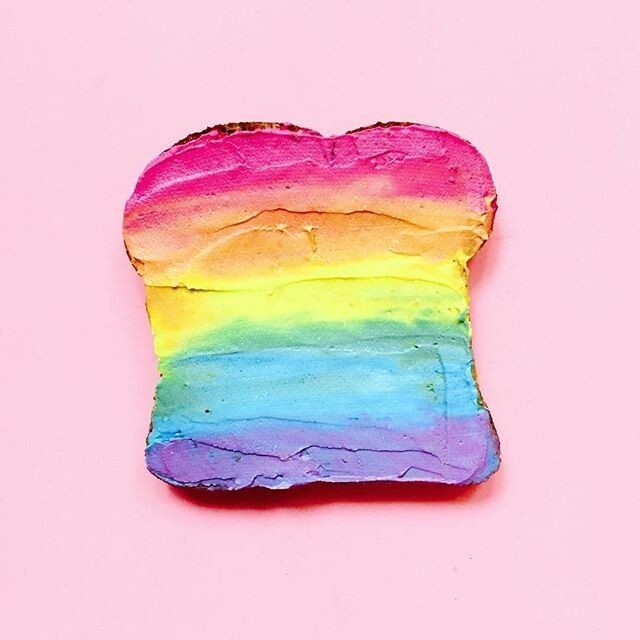 1. Цветнве тосты