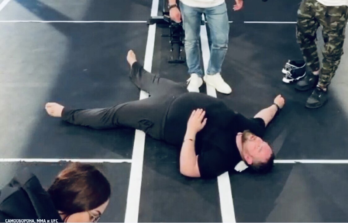 Когда поприседал 5 раз :)