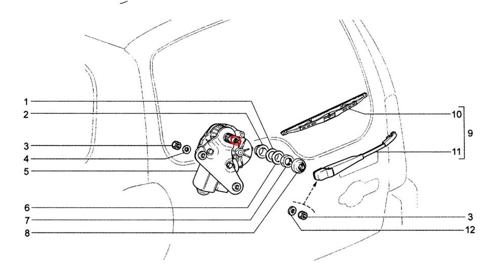 Задний дворник Шевроле Нива. Задний дворник Нива Шевроле 2013 штырь. Шевроле Нива задний дворник сам включается. Схема цветных провалов дворников на ниву.