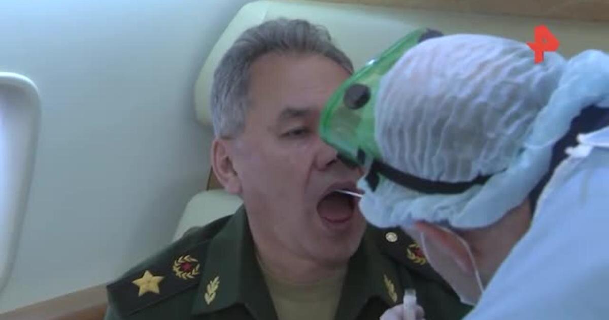 Фото: https://ren.tv/news/v-rossii/676826-shoigu-sdelal-test-na-koronavirus-posle-poezdki-v-sirii
