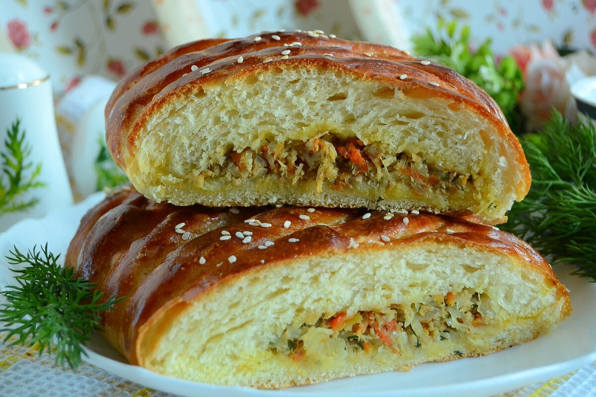 Приготовление пирогов и кулебяка