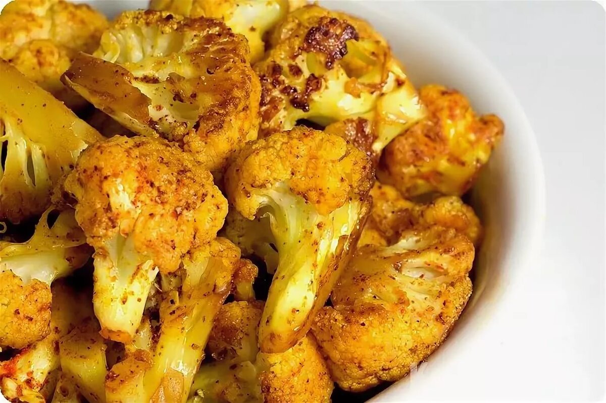 Жареная цветная капуста 