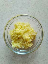 Картофельный сок для патча (собственное фото)
