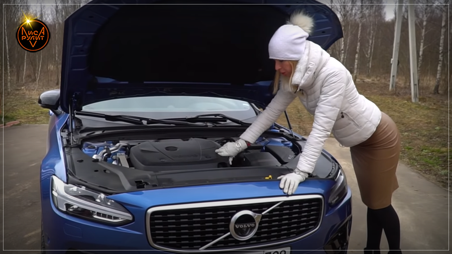 Лиса Рулит. Вольво S90