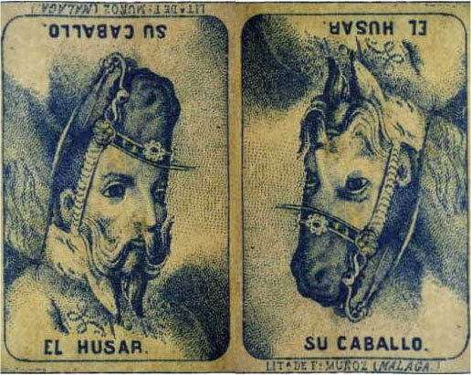 Примеры картин- перевертышей