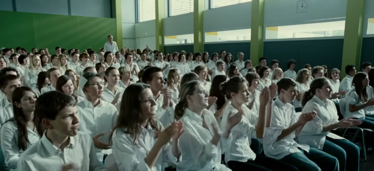 Кадр из фильма "Волна", 2008 г