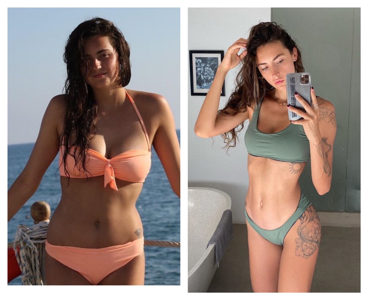 Мария шумакова фото до и после похудения