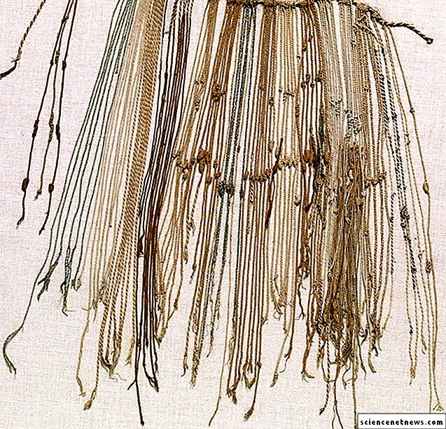 Кипу.  Изображение взято из открытых источников 