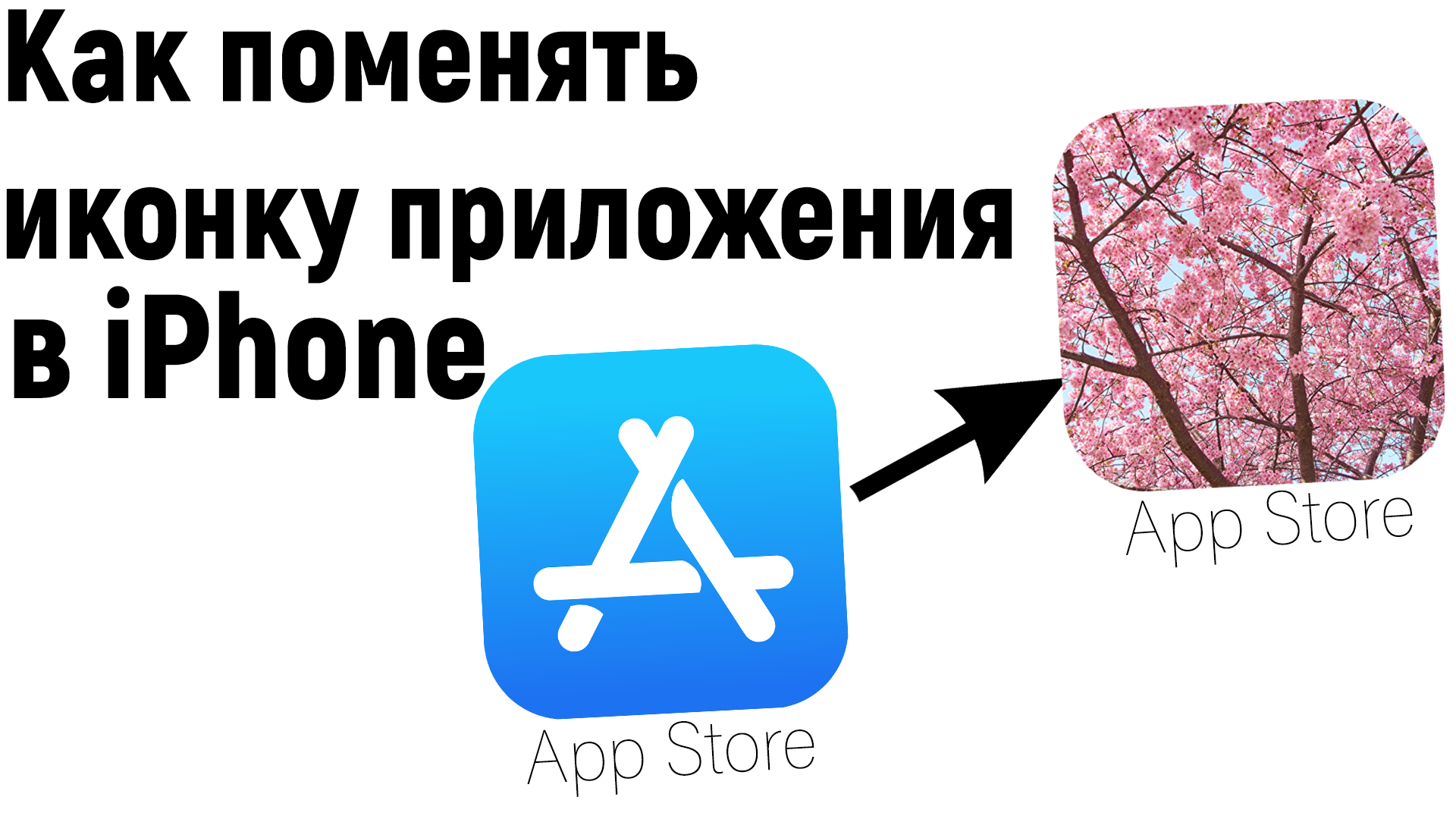 Как поменять иконку любого приложения в iPhone