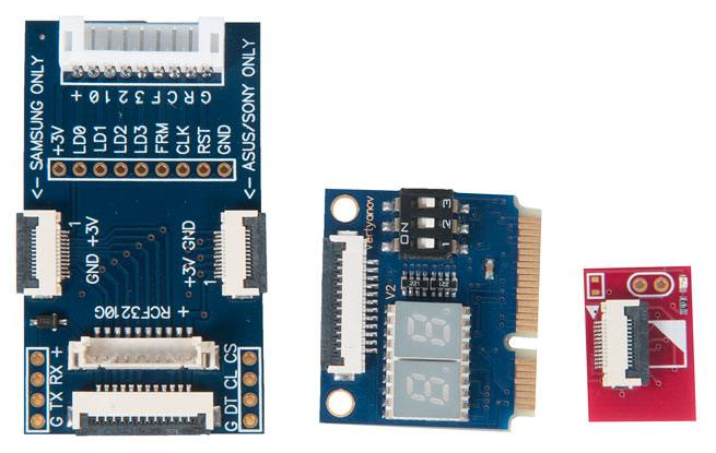 POST-карта для PCI-E mini