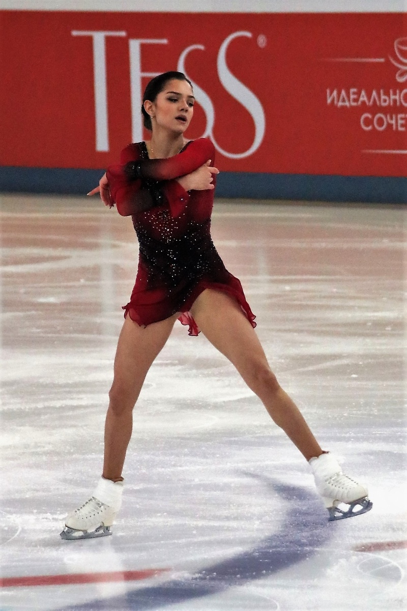 Евгения Медведева. Чемпионат России по фигурному катанию 2019