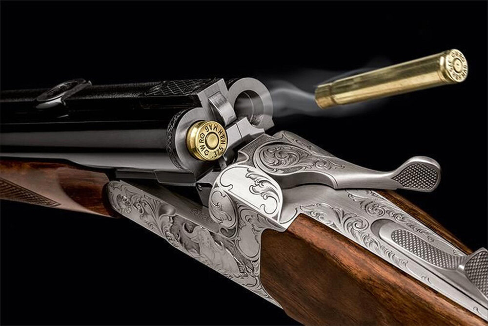 Классический охотничий штуцер в калибре .375 H&H. Фото из открытых источников.