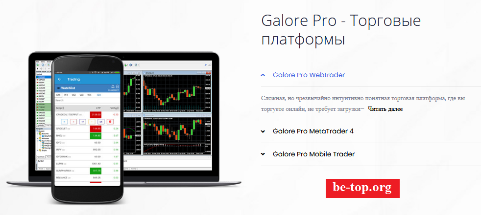Возможность снять деньги с Компании "Galore Pro" не подтверждена.