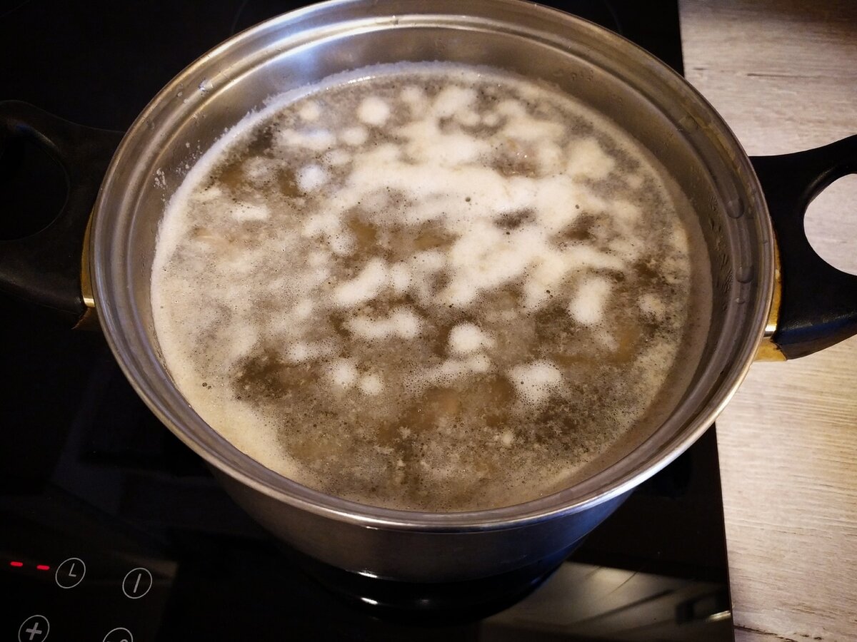 Первую воду сливаю