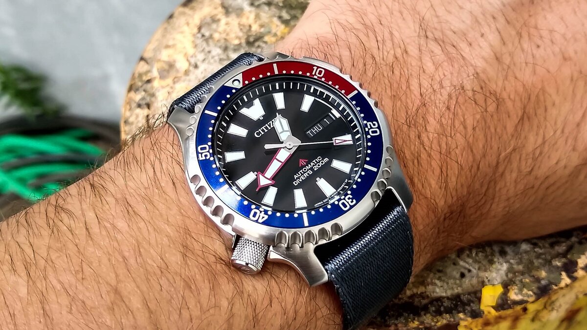 Мужские наручные механические часы Citizen Promaster Fugu