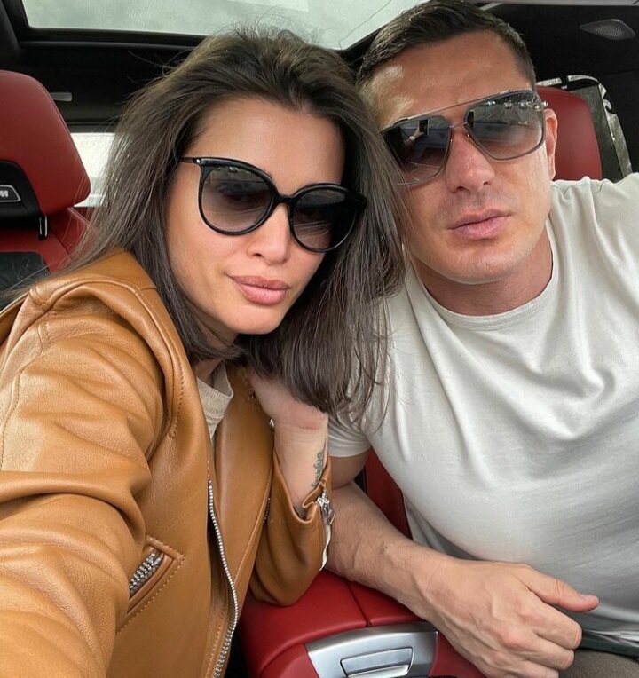 Селфи Ксении Бородиной и Курбана Омарова