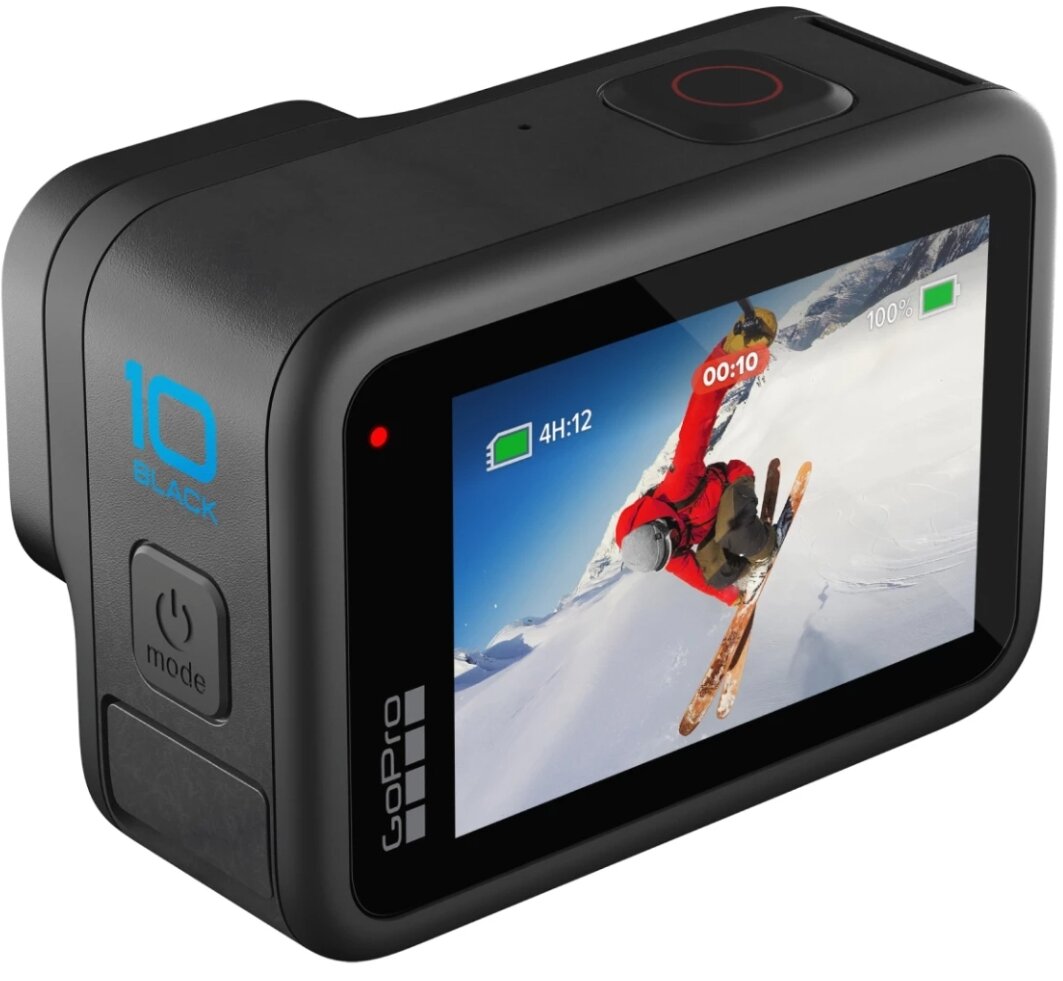  Настройки цифрового объектива GoPro Hero10 Black предлагают выбор из сверхширокой, широкой, линейной и узкой перспективы.