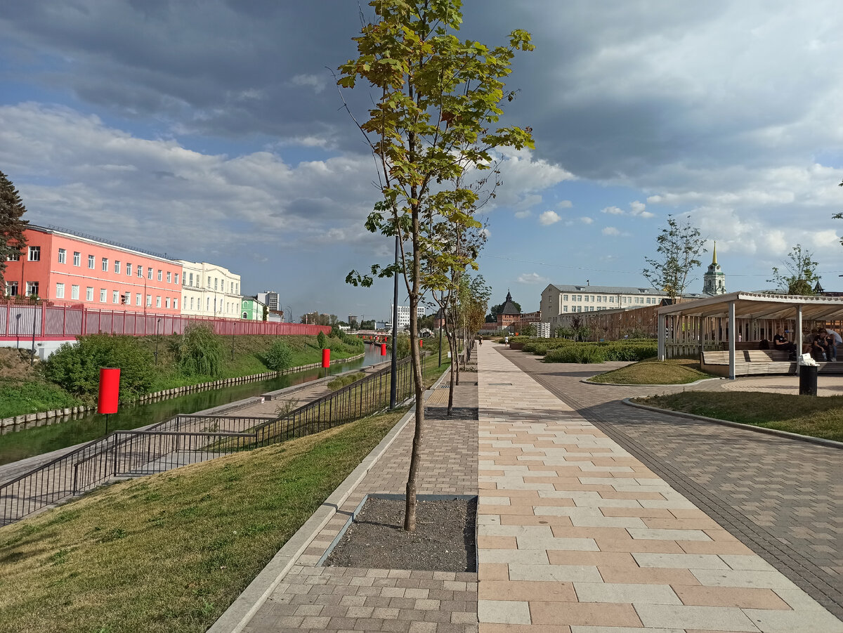 Фото автора. Казанская Набережная в начале