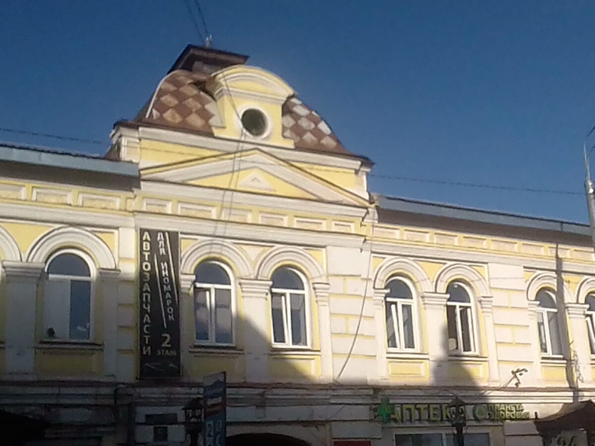 Кимры - 2 этаж бывшего дома Василия Дмитриевича Собцова