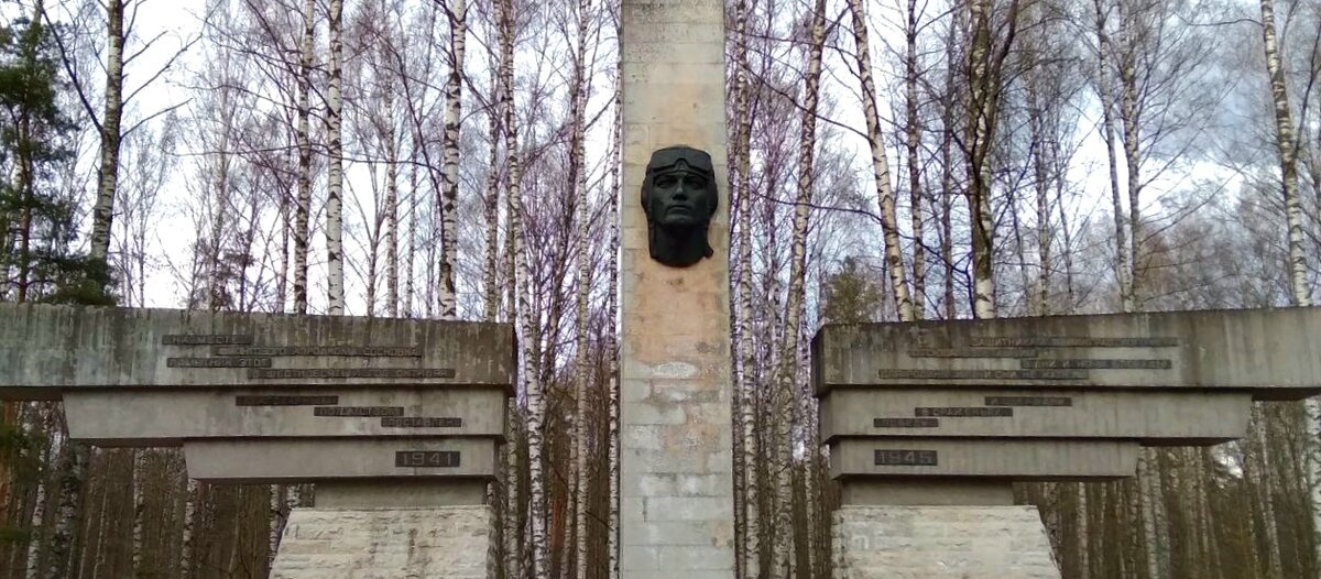 "Мемориал Сосновка" установлен на месте расположения одноимённого аэродрома Сосновка, который функционировал в годы блокады Ленинграда и Великой Отечественной войны.