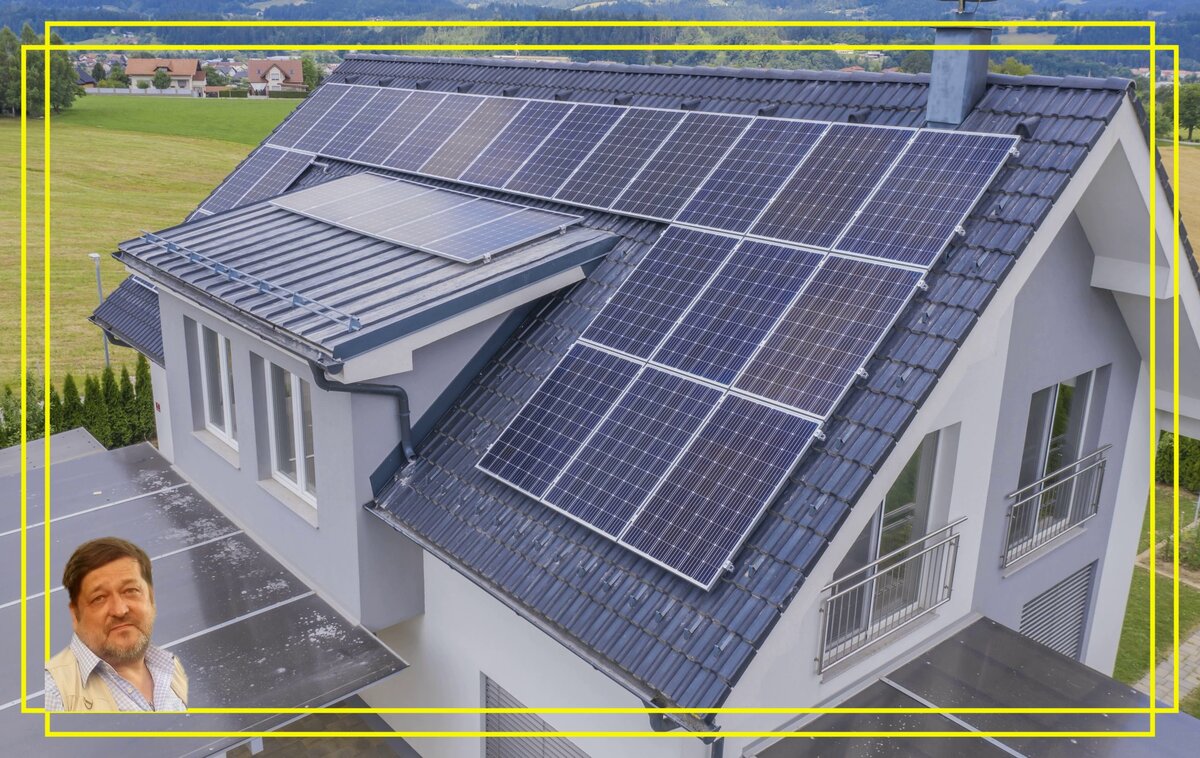 Дом с солнечными батареями. Источник фото: https://clck.ru/gvjxY