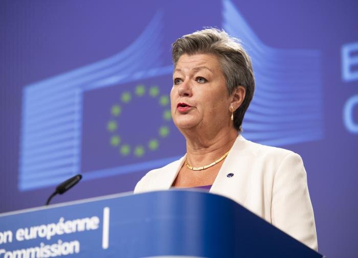 член Европейской комиссии по внутренним делам Ильва Йоханссон