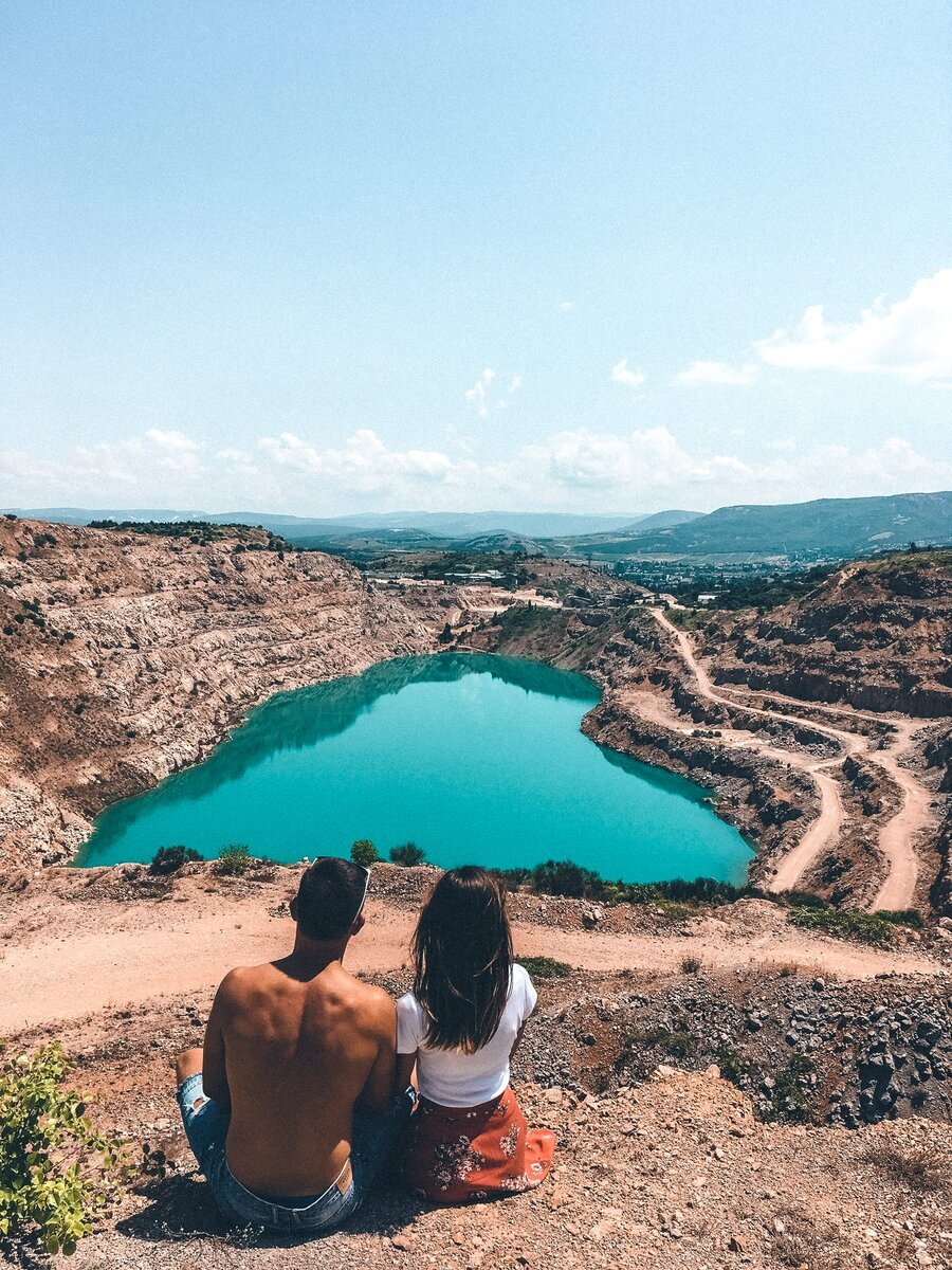 озеро любви в крыму