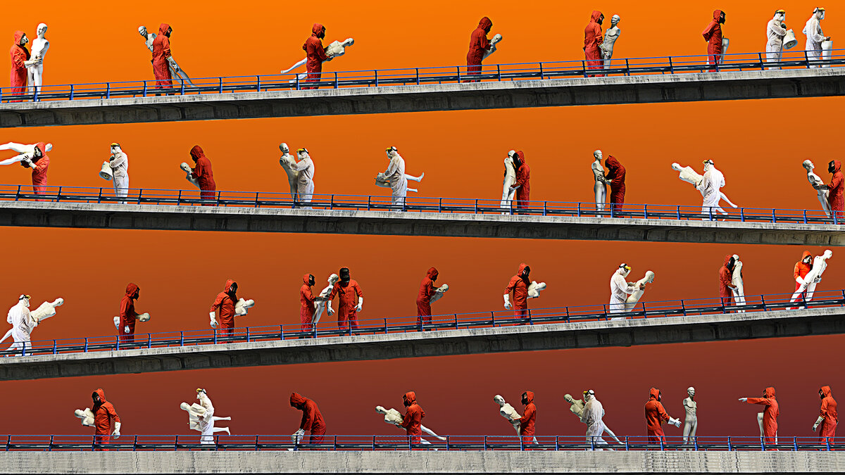 Florentino Molero Gutierrez (Spain), Desastre pandemico/Пандемическая катастрофа,            FIAP Blue Ribbon (Клуб Евразия), PSA Honorable Mention (Клуб Каменный пояс)