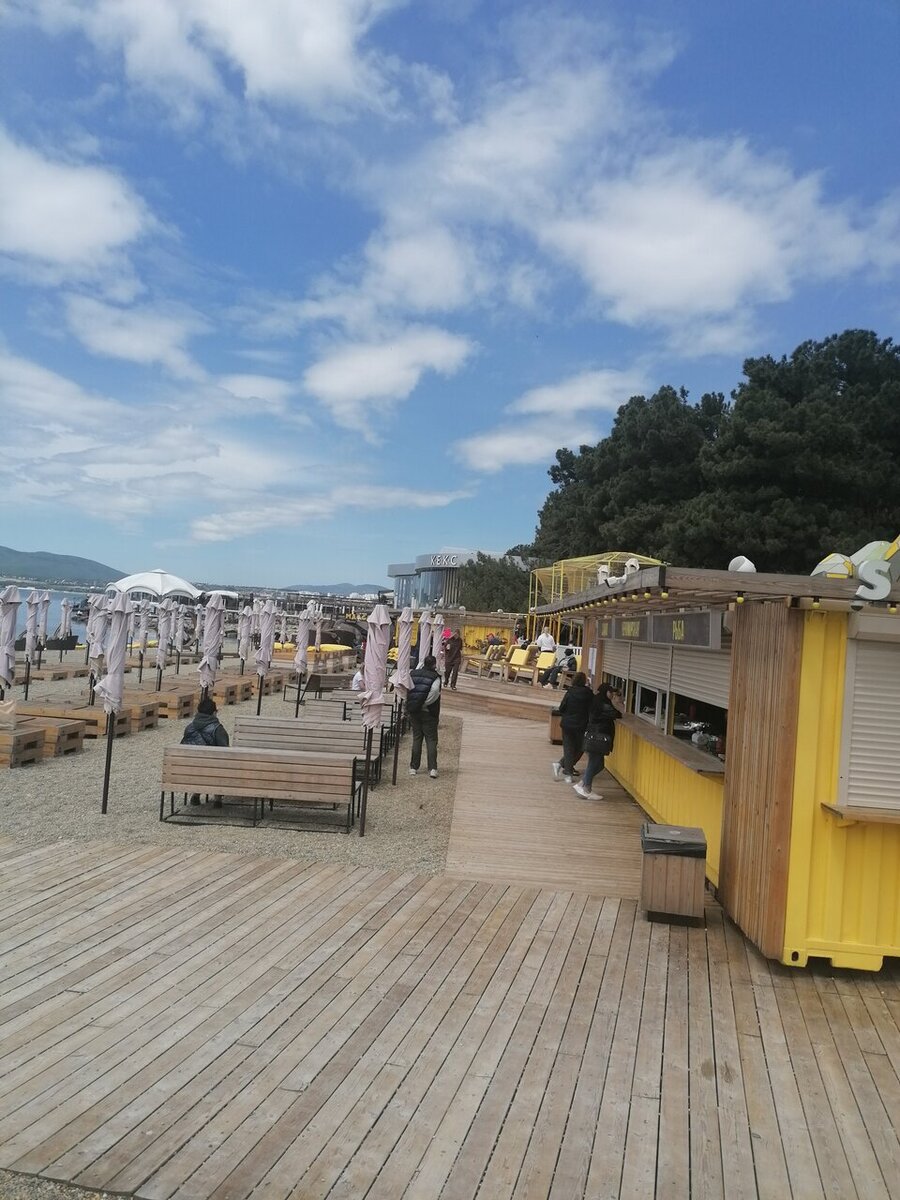 Пляж у санатория "Архипово-Осиповка". Фото:  yandex.ru/maps Маргарита Смагина