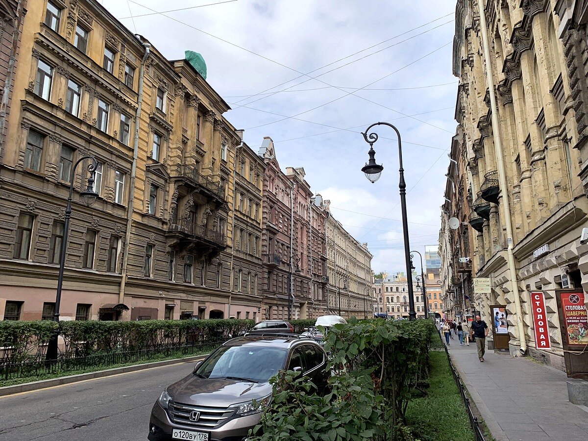 Пушкинская улица в санкт петербурге