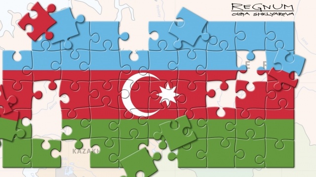    Флаг Азербайджана Ольга Шклярова © ИА REGNUM