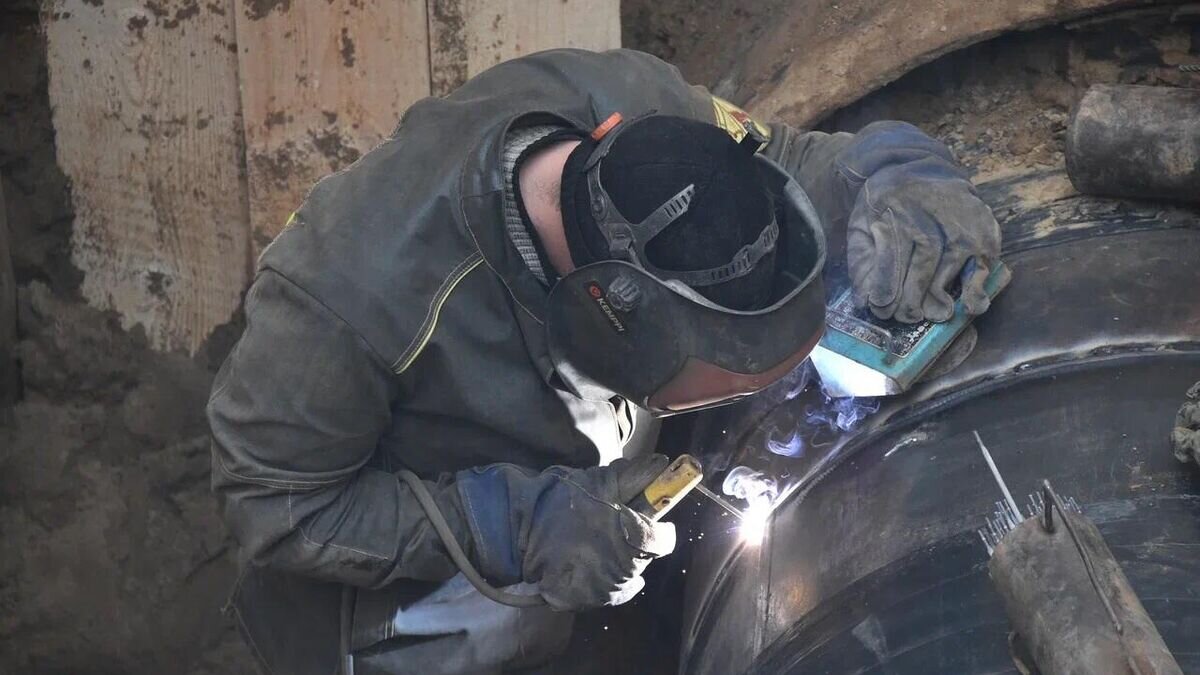    Работы на участке газопровода высокого давления вдоль Ленинградского шоссе в Зеленограде© "Мосгаз"