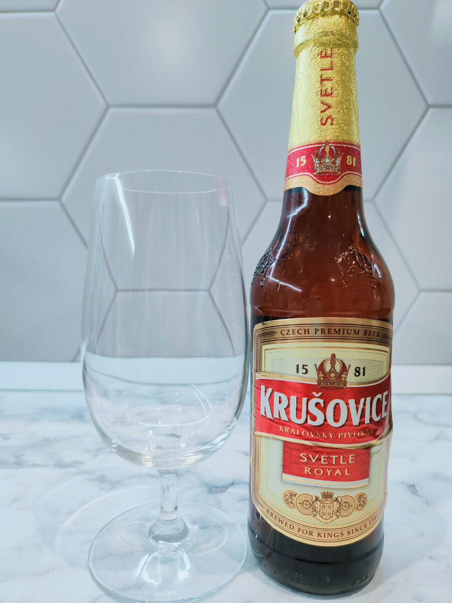 Пиво "Krušovice Svetle" от Heineken