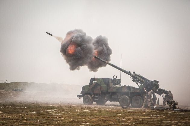    155-мм самоходная артиллерийская установка CAESAR (cc) Sgt. 1st Class Mikki Sprenkle