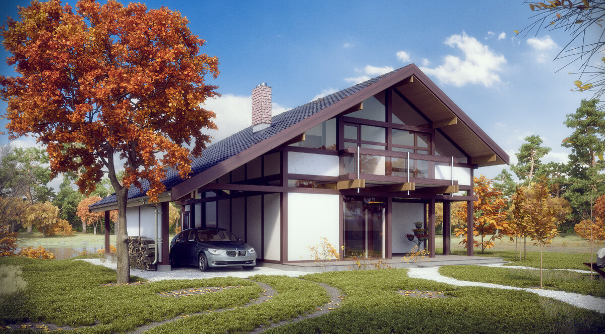 Проект коттеджа 