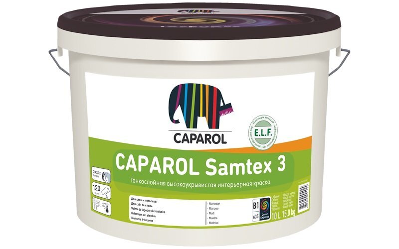 Краска Caparol Samtex 3 10л