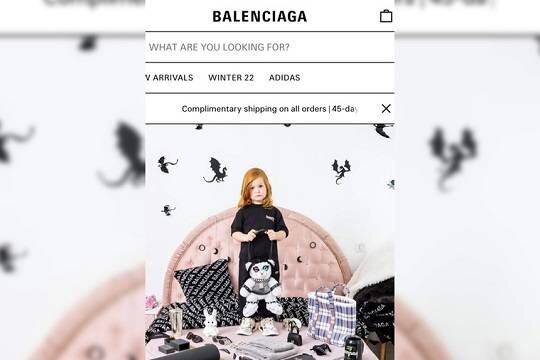    Balenciaga официально извинилась за БДСМ-рекламу с участием детей