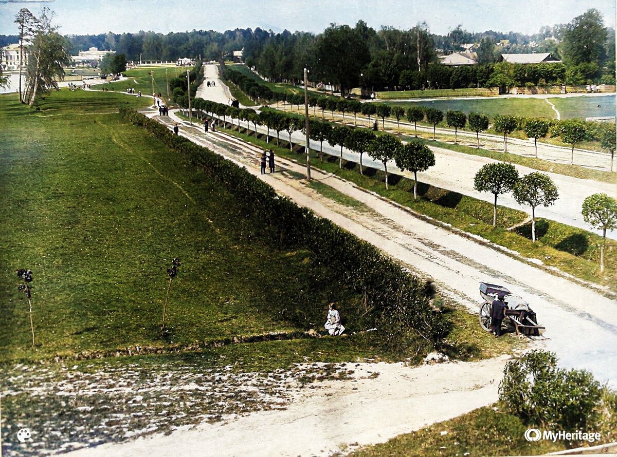 Дореволюционное Останкино в цвете | Now&Then Russia | Дзен