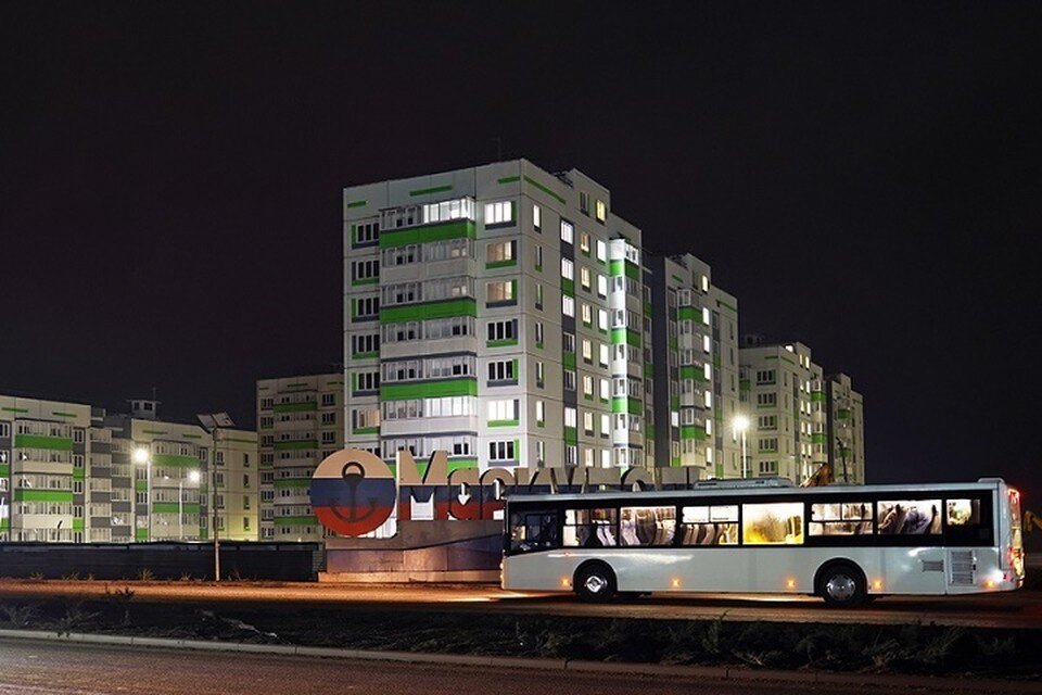     На фото жилкомплекс на въезде в город по проспекту Ленина Александр ИВАНОВ