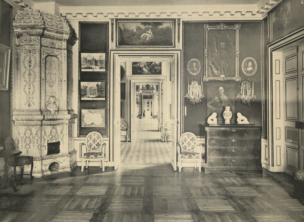 Фото конца XIX века, интерьеры Дворца