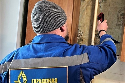    Сотрудник газовой службы © Пресс-служба Госжилинспекции Московской области