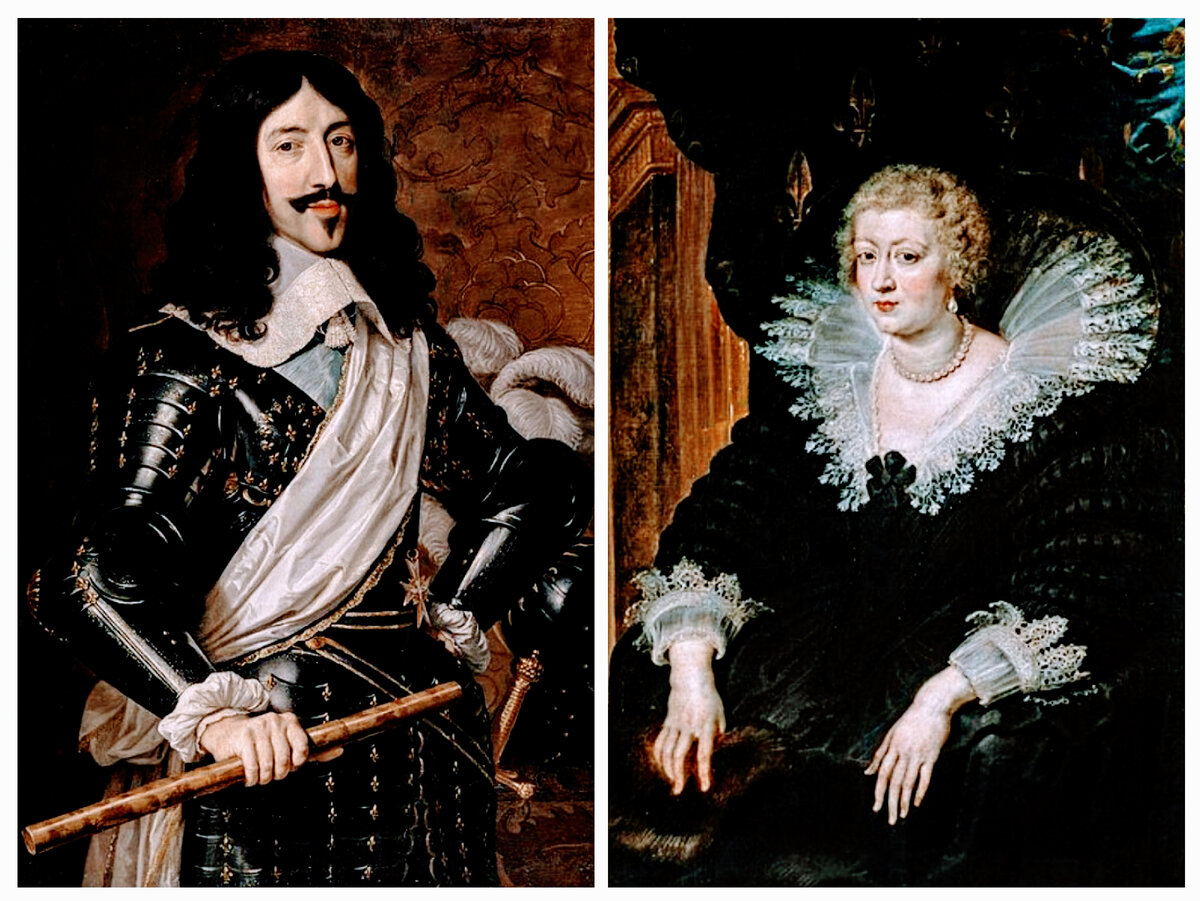 Анна Австрийская и Людовик XIII