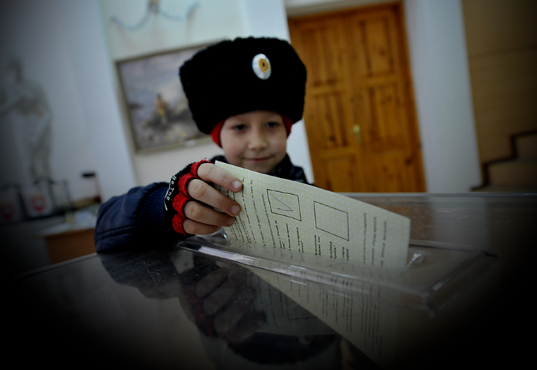 На референдуме в Крыму