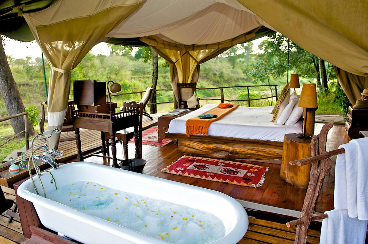 Глэмпинг Кения. Глэмпинг в Африке. Гостиница в сафари в Кении. Отель в Кении Salt lick Safari Lodge. Explore camp