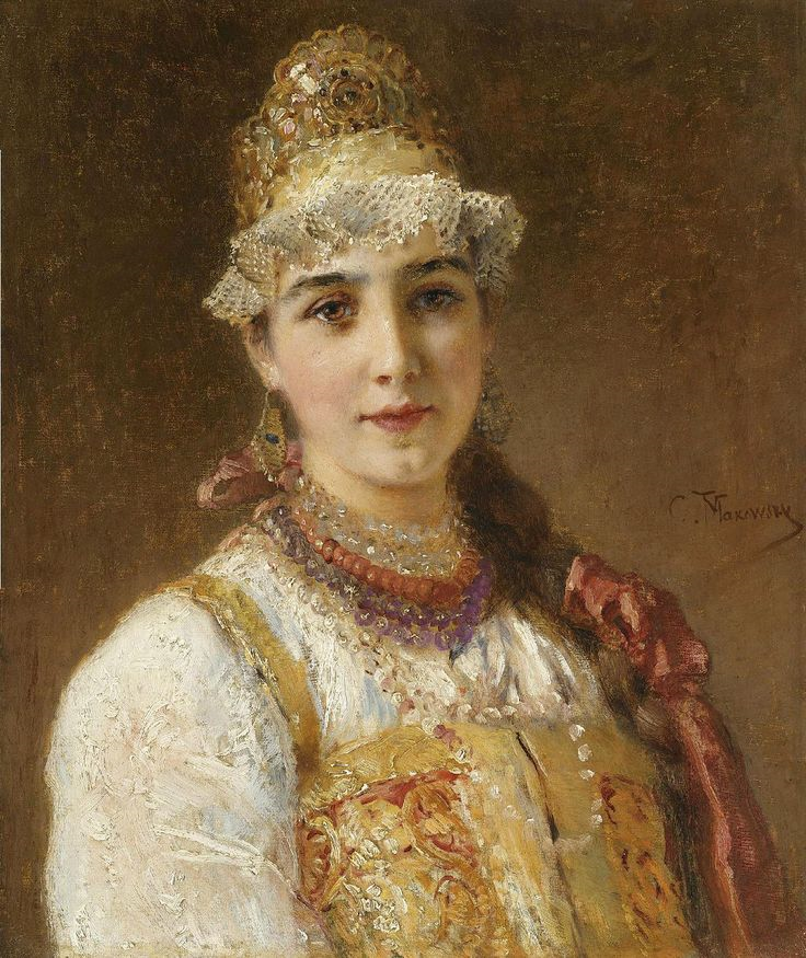 Константин Маковский "Боярыня",