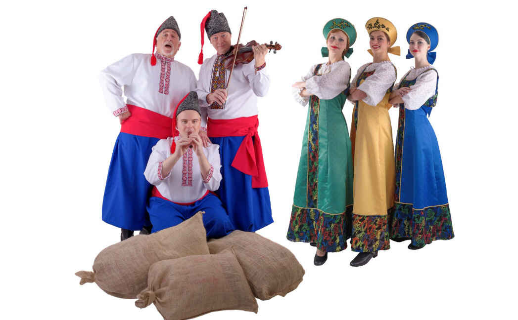 Поют в русских костюмах картинки. Дети на улице поют русско народные. Русские украинские поют