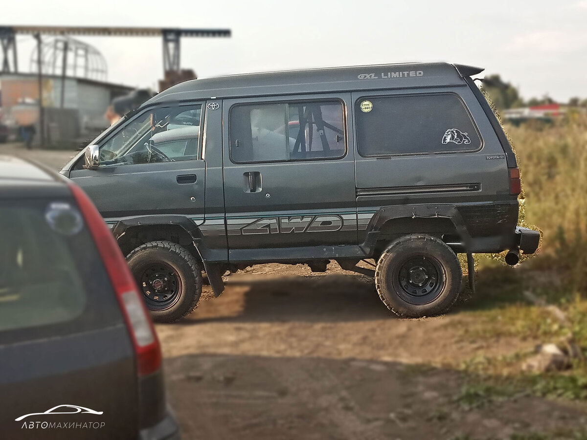 Нашел старый японский внедорожный микроавтобус Toyota LiteAce | Авто  махинатор | Дзен