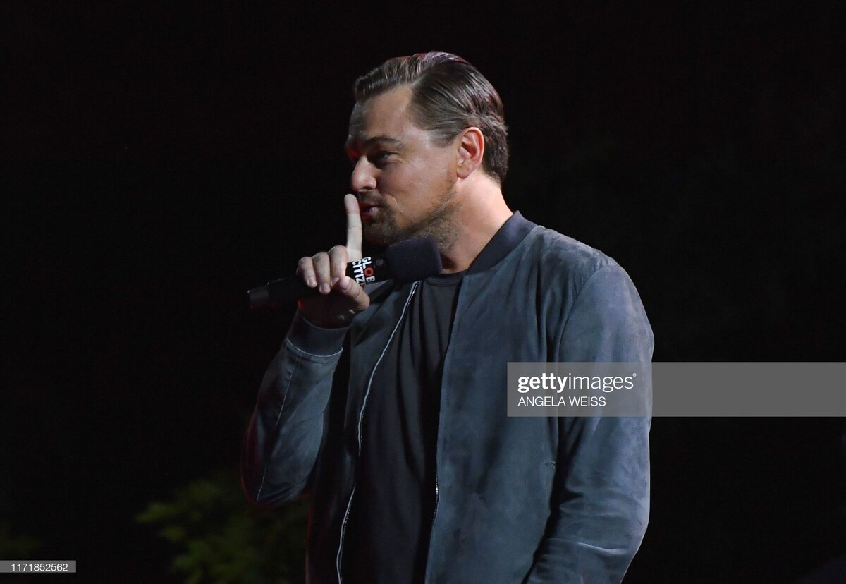 28.09.2019. Леонардо Ди Каприо/Photo credit should read ANGELA WEISS/AFP/Getty Images