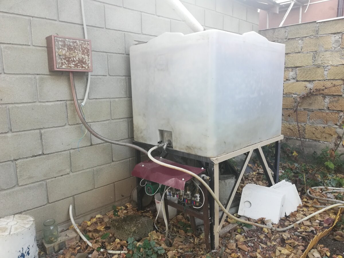 Уже начал разбирать к зиме. Фото из личного архива